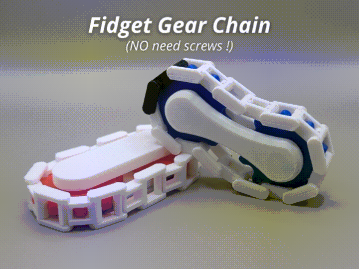 Fidget Gear Chain