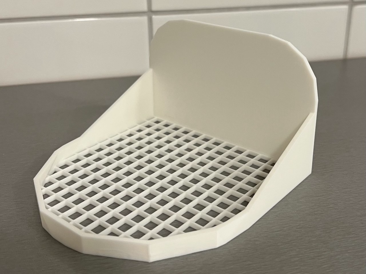 Toilet Brush Holder (no screws and supports)
