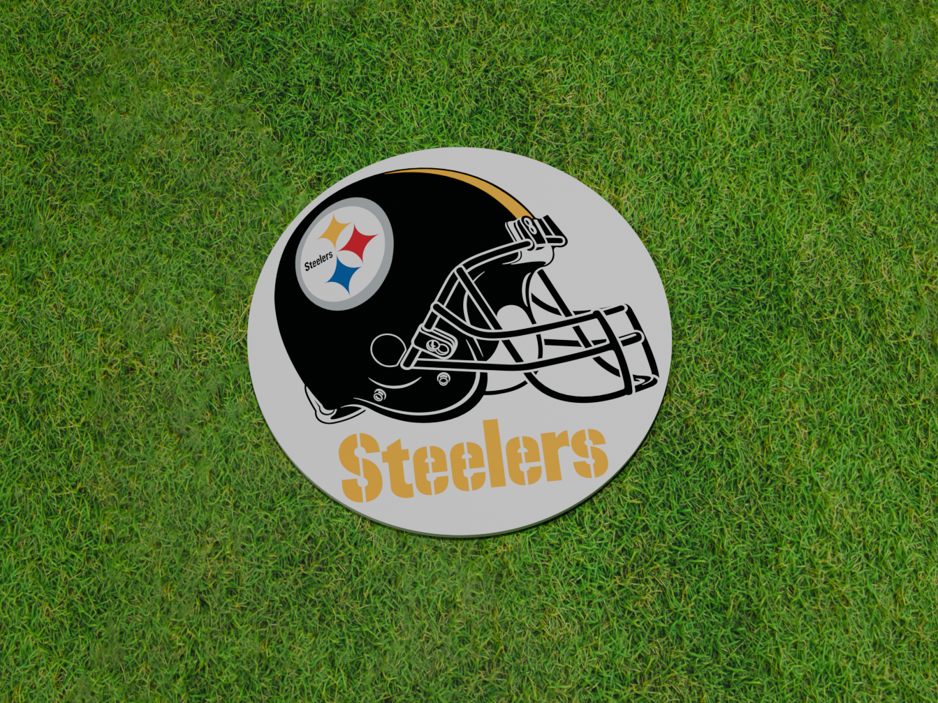 Pittsburgh Steelers Helmet Coaster