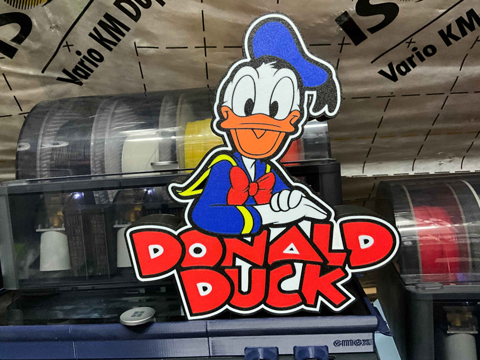 donald duck Lightbox stl dispo