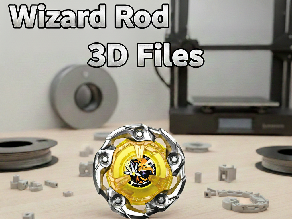 Wizard  Rod 3D Files
