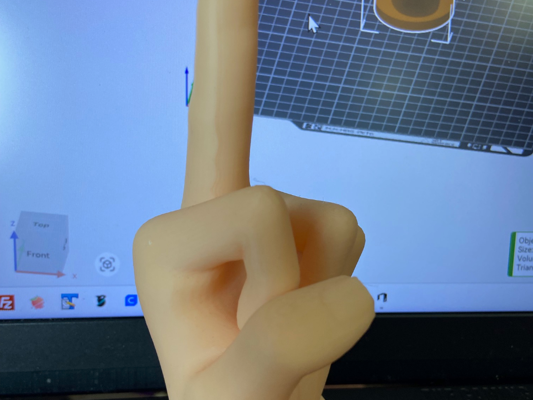 Middle Finger - Bad Finger - Rude Finger