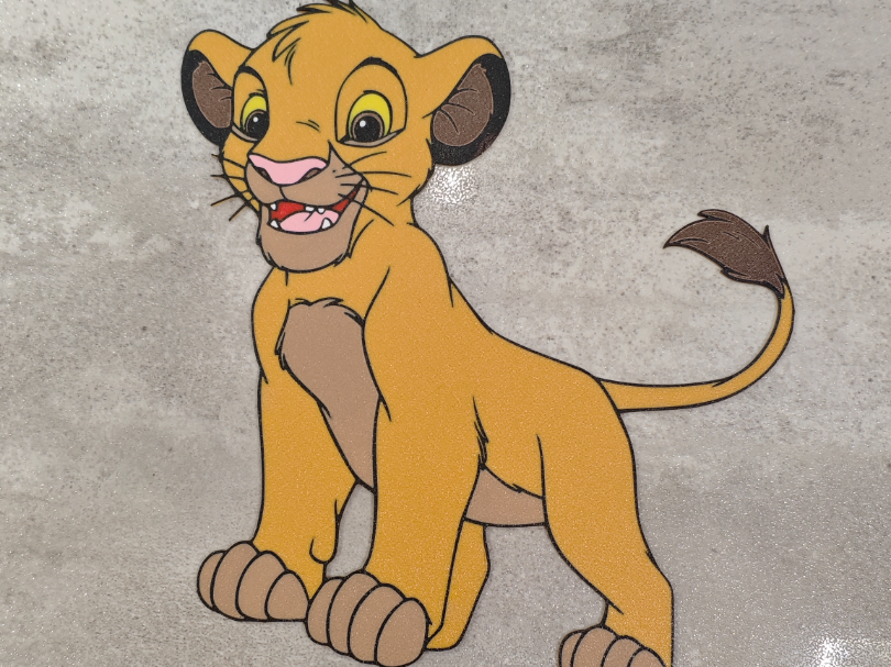 Simba Wall Art – The Lion King