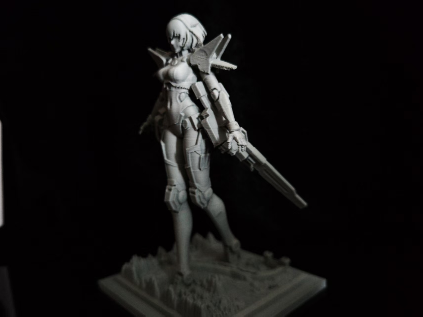 Chinese mecha girl Chengdu J-20歼20