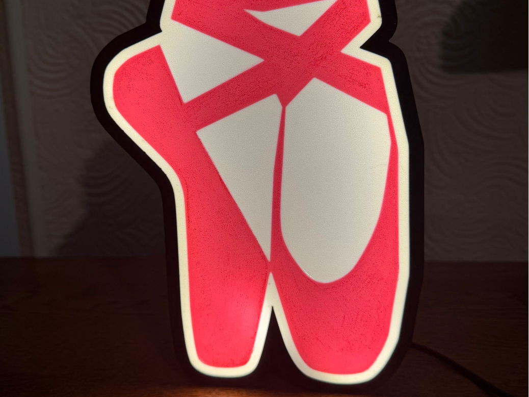Ballet Shoe LightBox