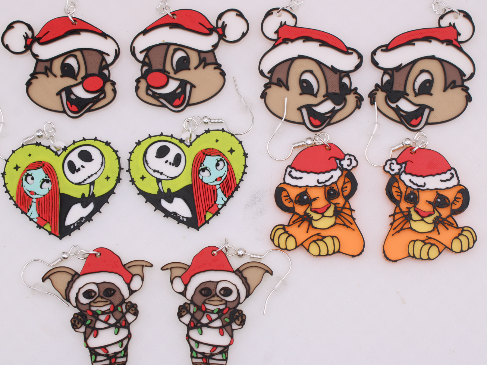 Christmas - Random CHaracter Earrings