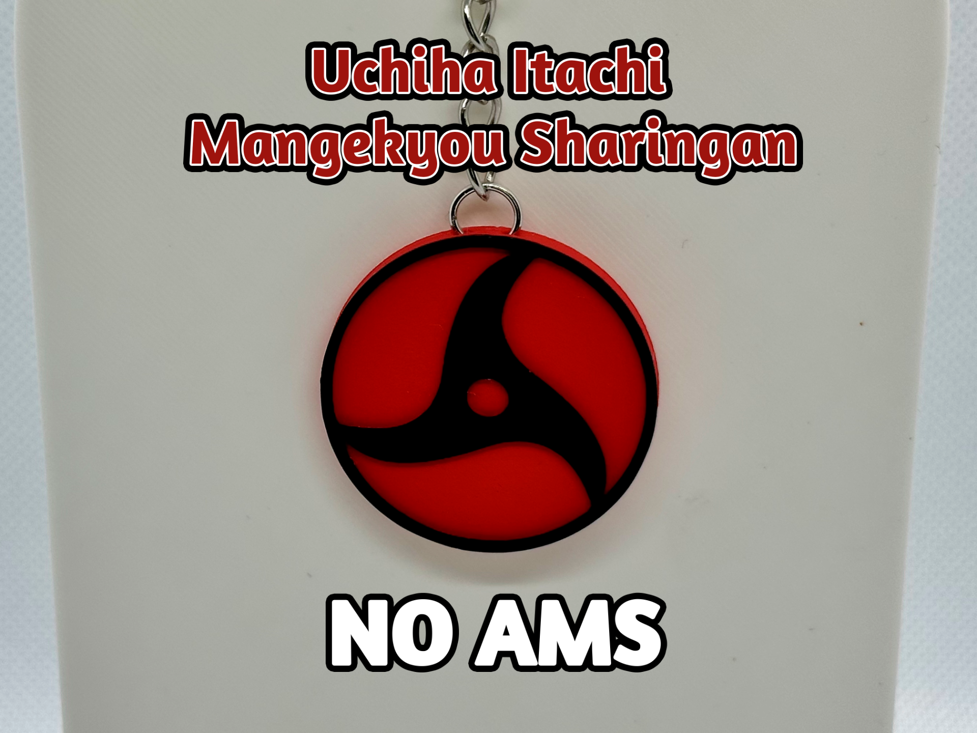 Itachi Mangekyou Sharingan Keychain (No AMS)