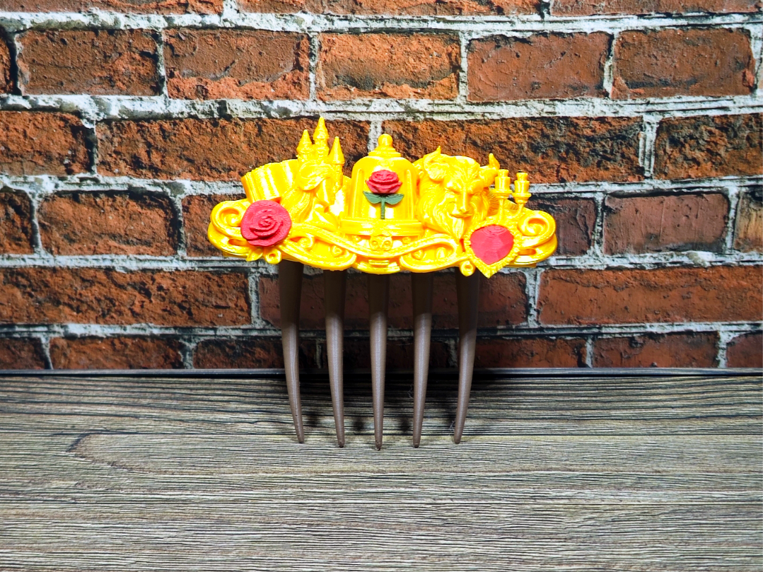Beauty and the Beast Haar-Kamm Haarschmuck
