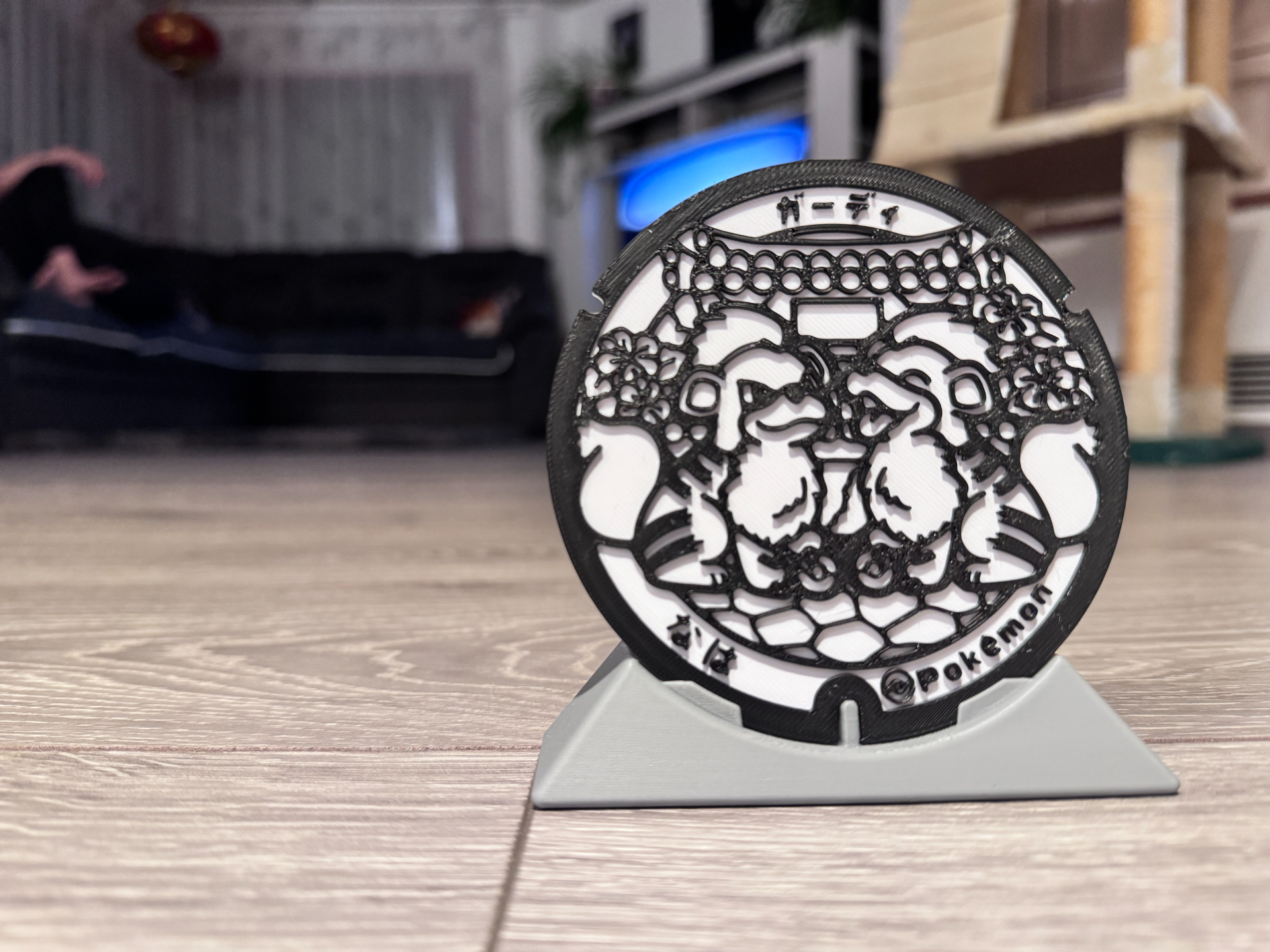 Growlithe Pokémon manholecover Cup-Coasters