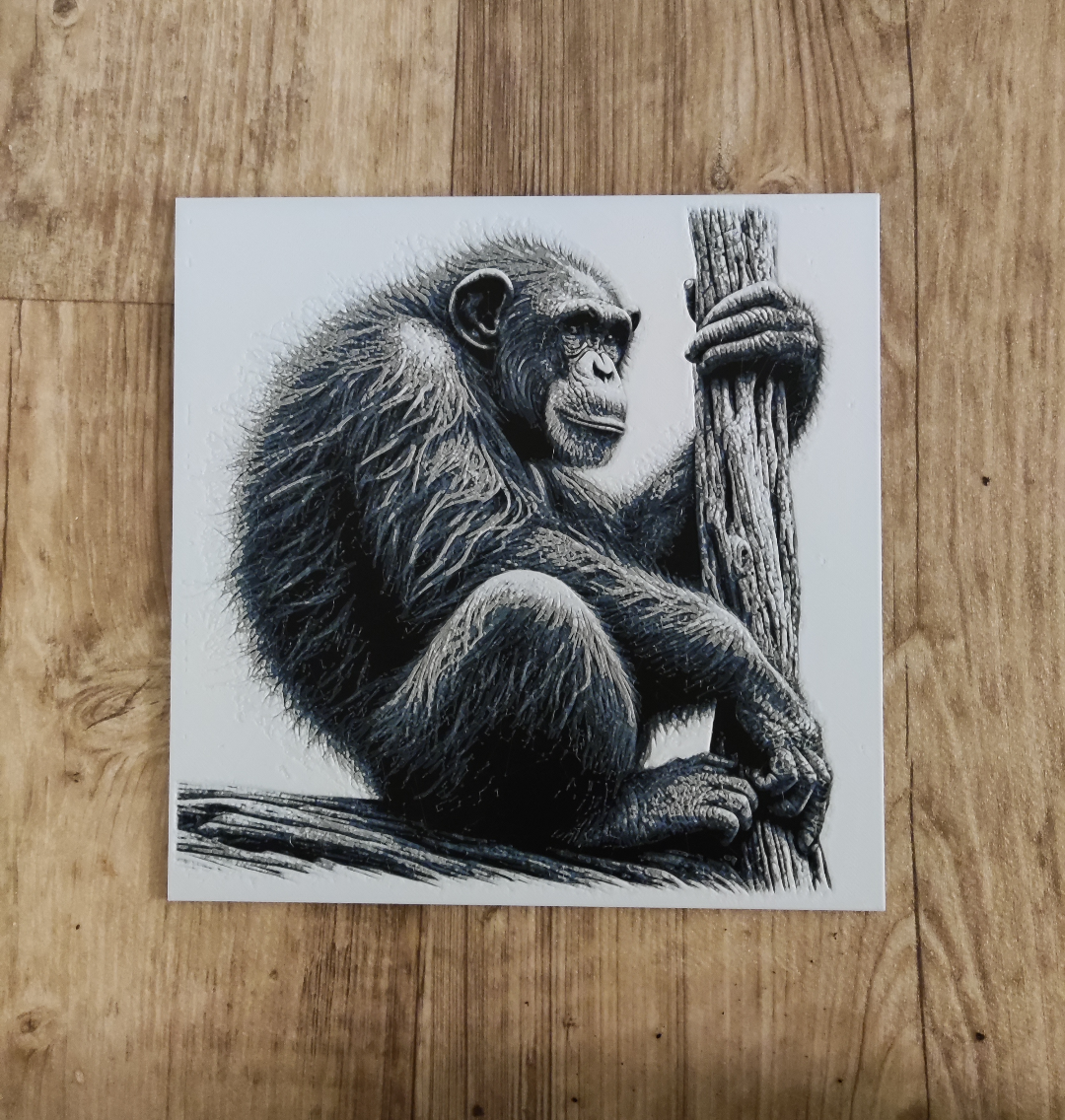 Chimpanzee hueforge