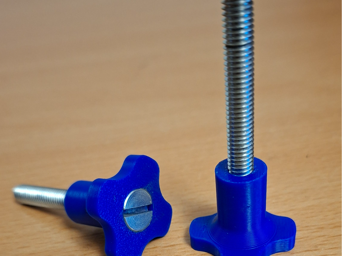 M6 countersunk screw knob