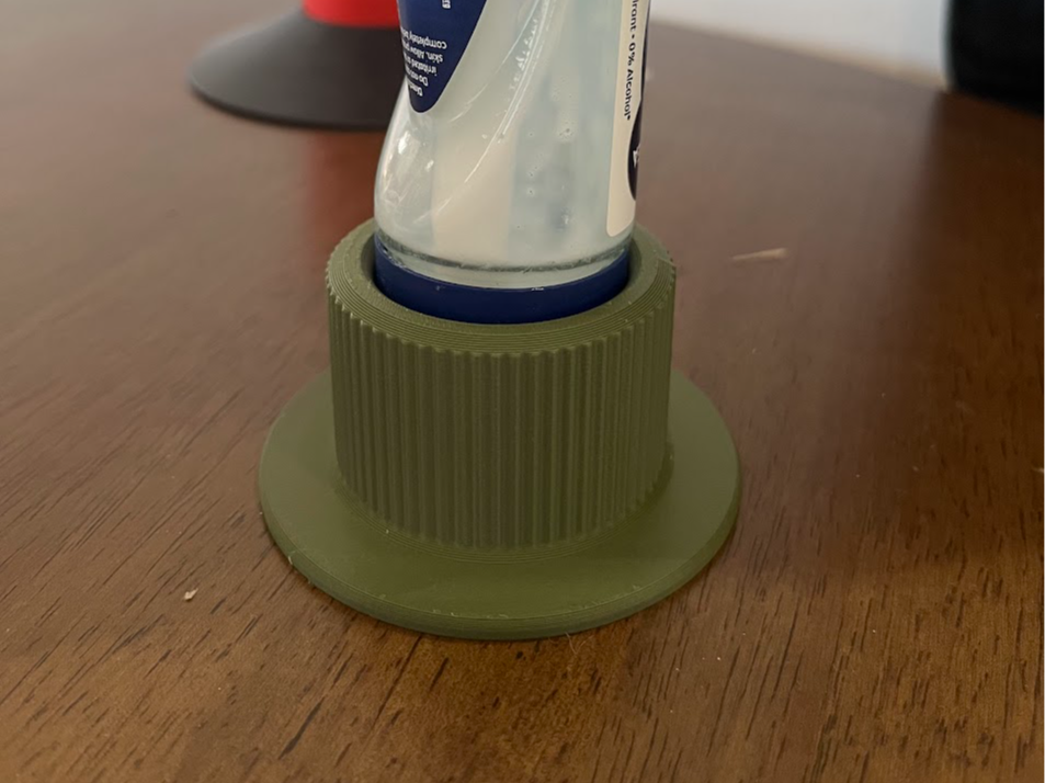Upside-Down Roll-On Deodorant Stand