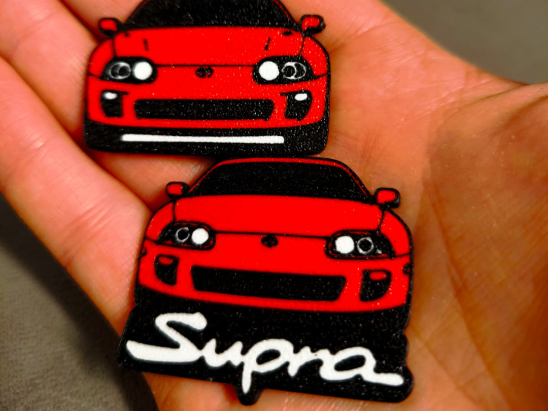 Supra MK4 magnets and keychains