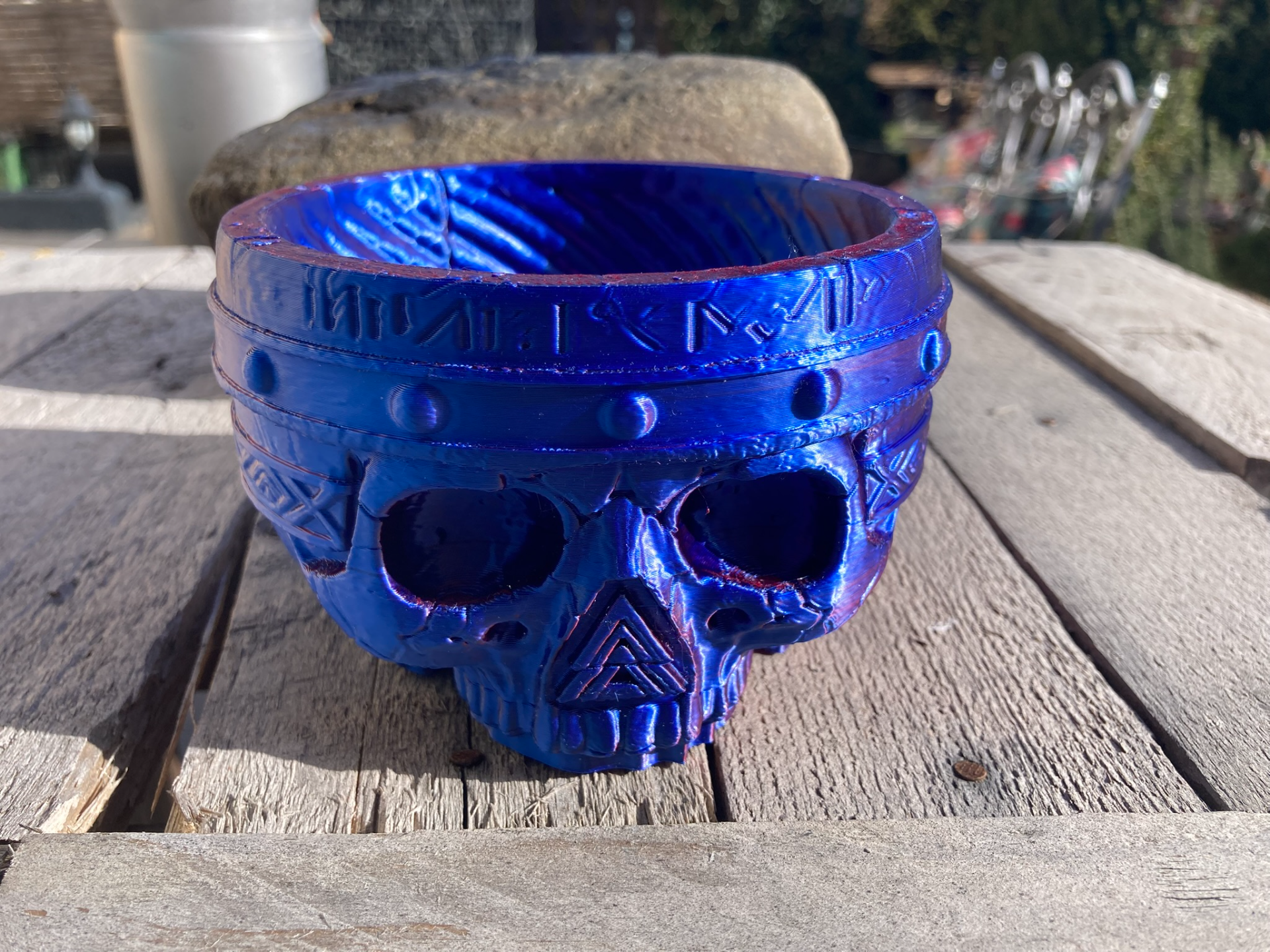 Totenkopf Rasierschale – Für echte Bartkrieger