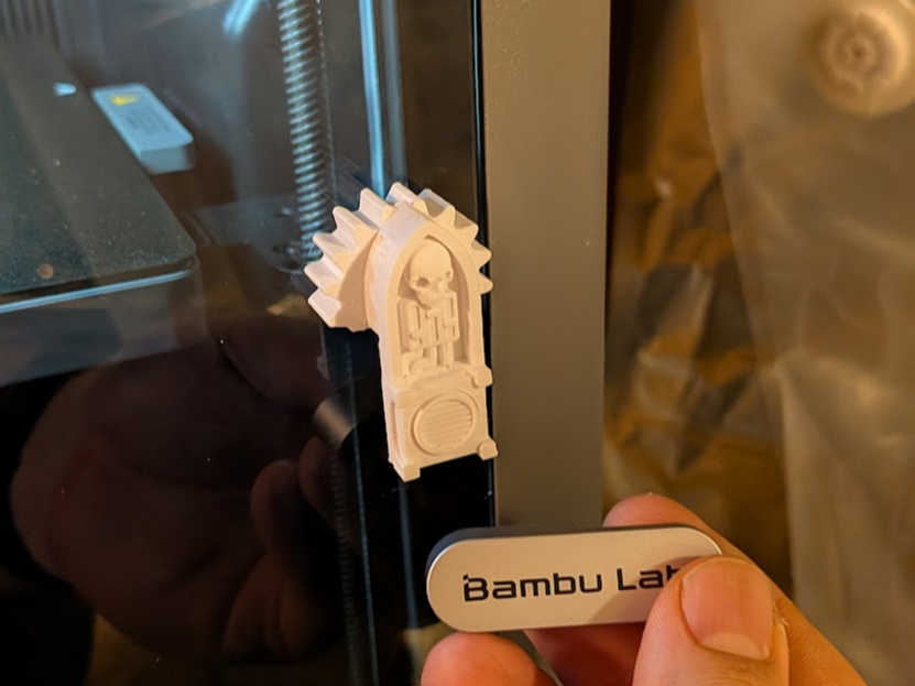 P Series Door Vertical Handle - Adeptus Mechanicus