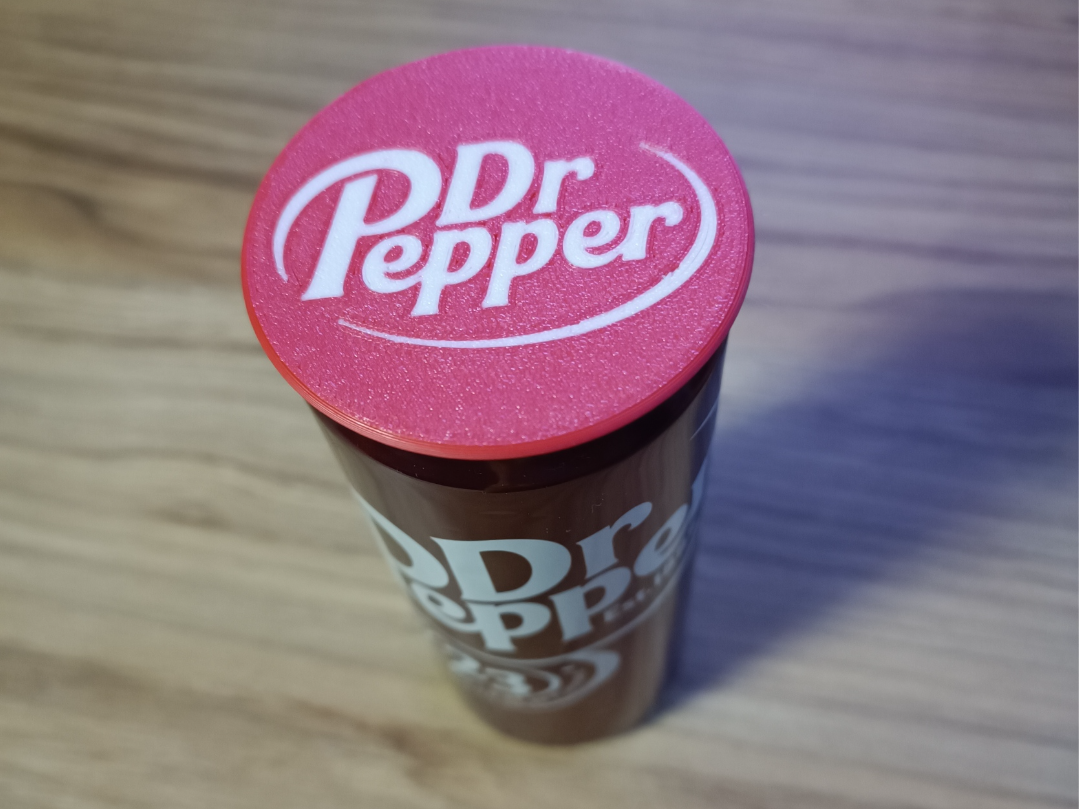 Dr Pepper Can Lid (500/300/250)