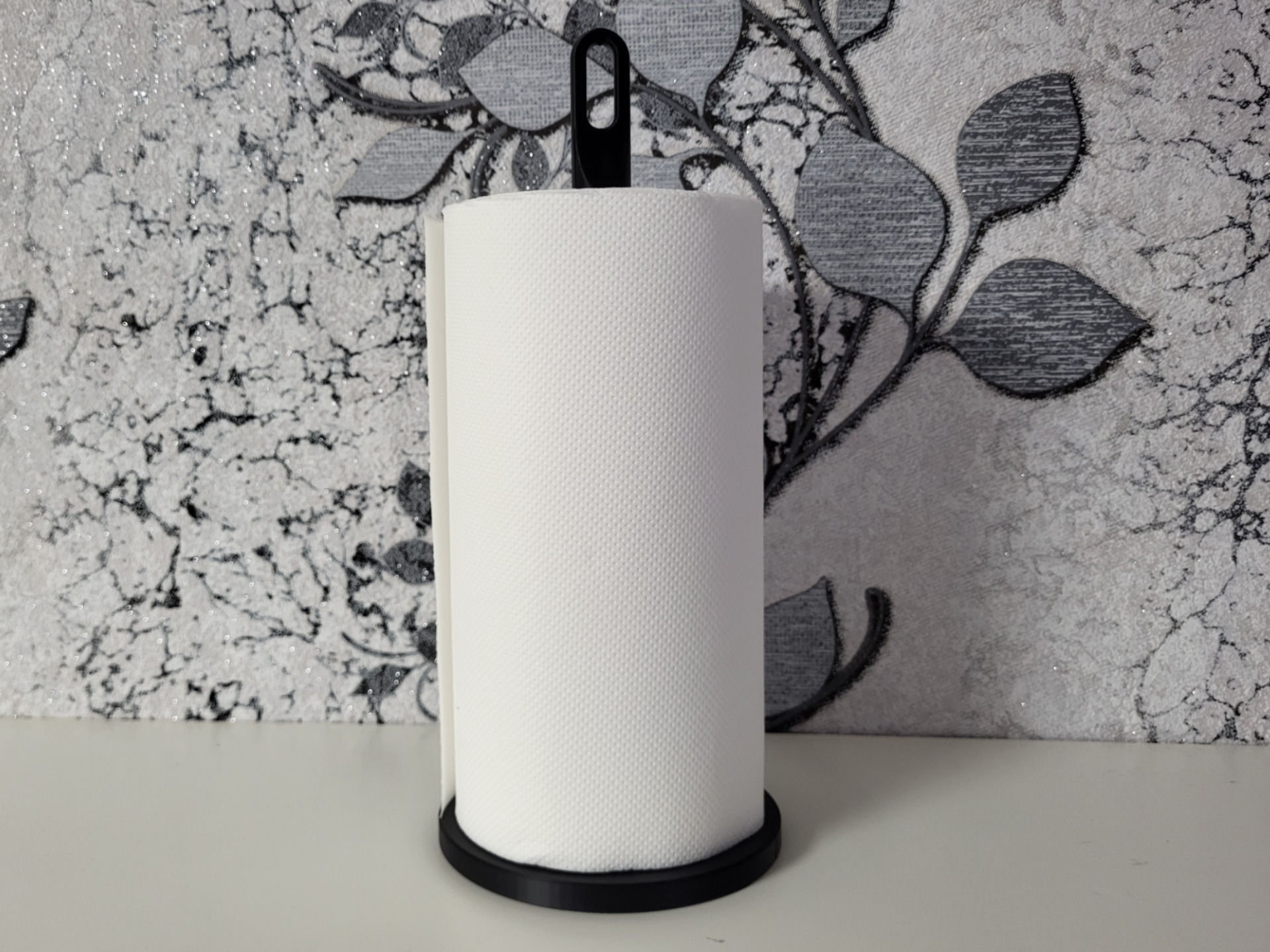 Modular Threaded Paper Towel Holder