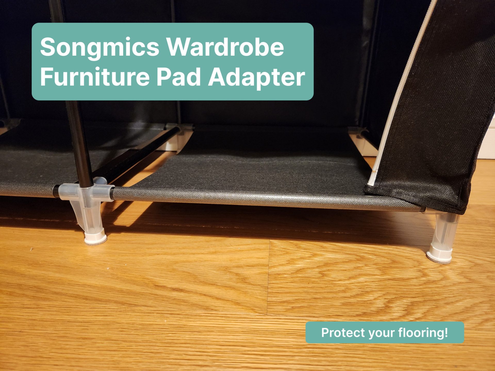 Songmics Wardrobe Furniture Pad Adapter