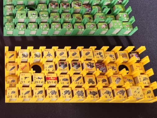 16mm Counter Tray 11 x 4 x 10 Counters