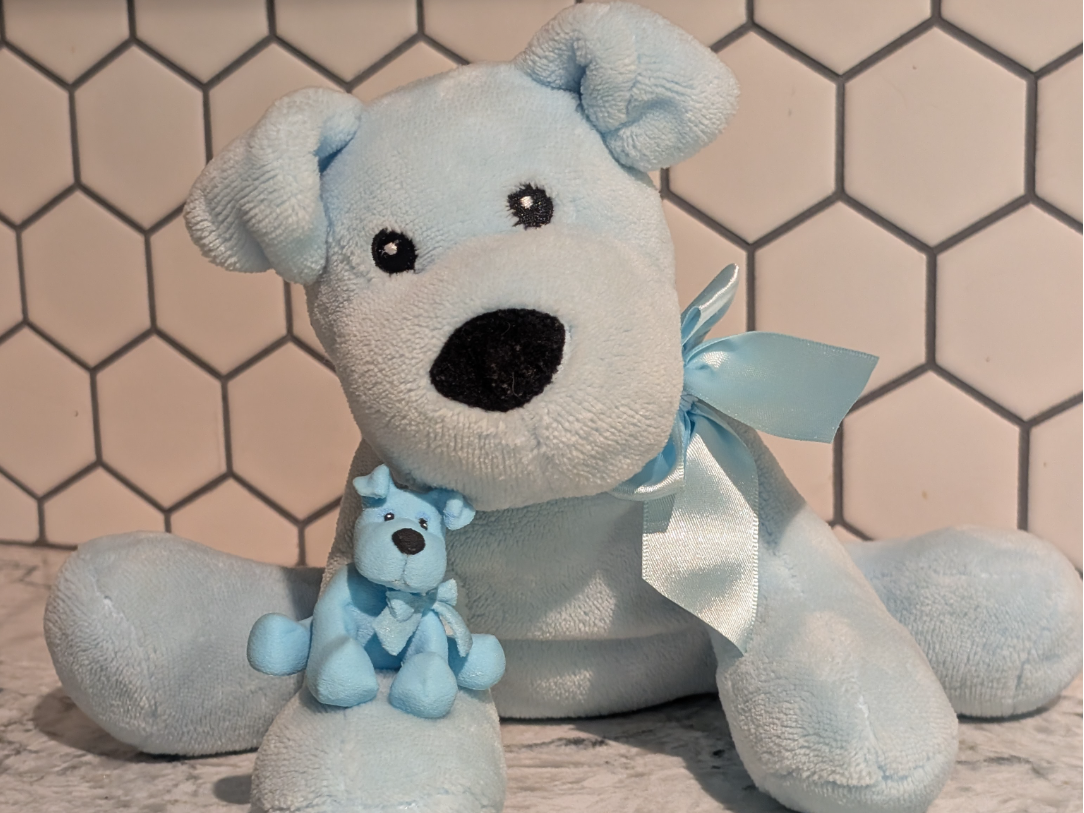 3Dstuffy - Blue Puppy
