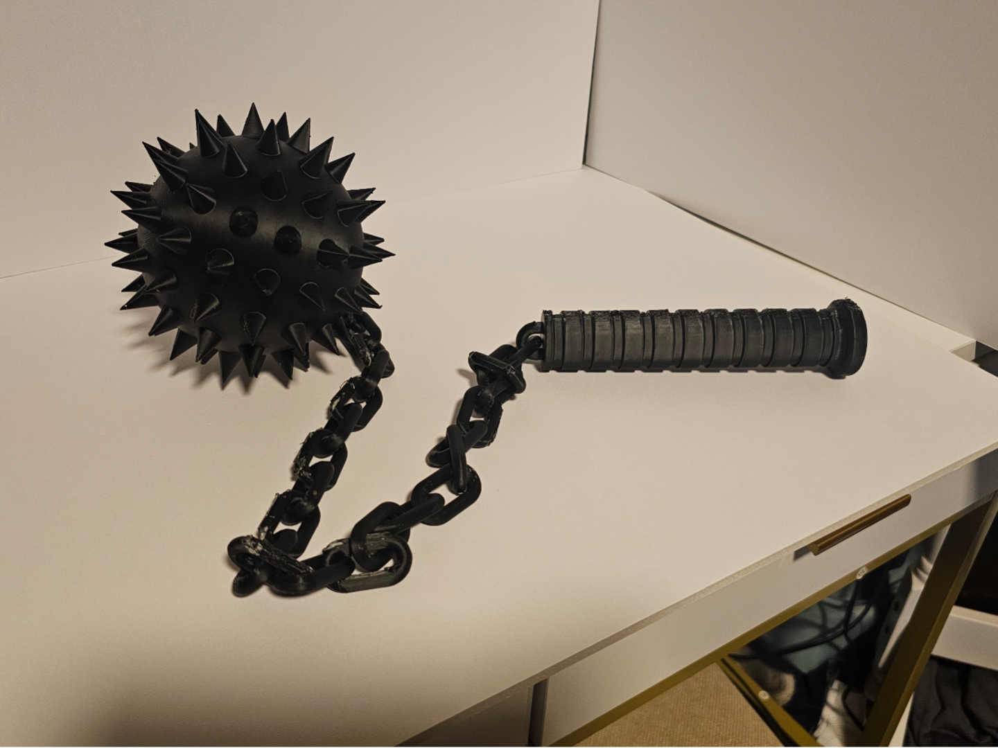 Medieval Flail (Single Print, No Assembly)