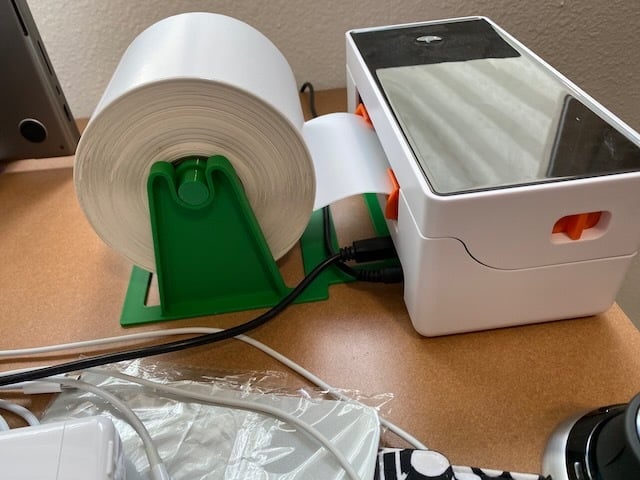 500-Label Roll Holder