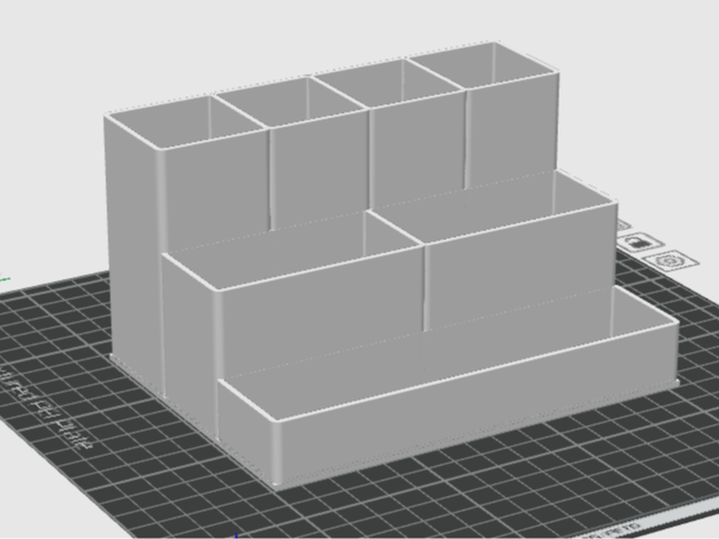 Organizer accessori modellismo