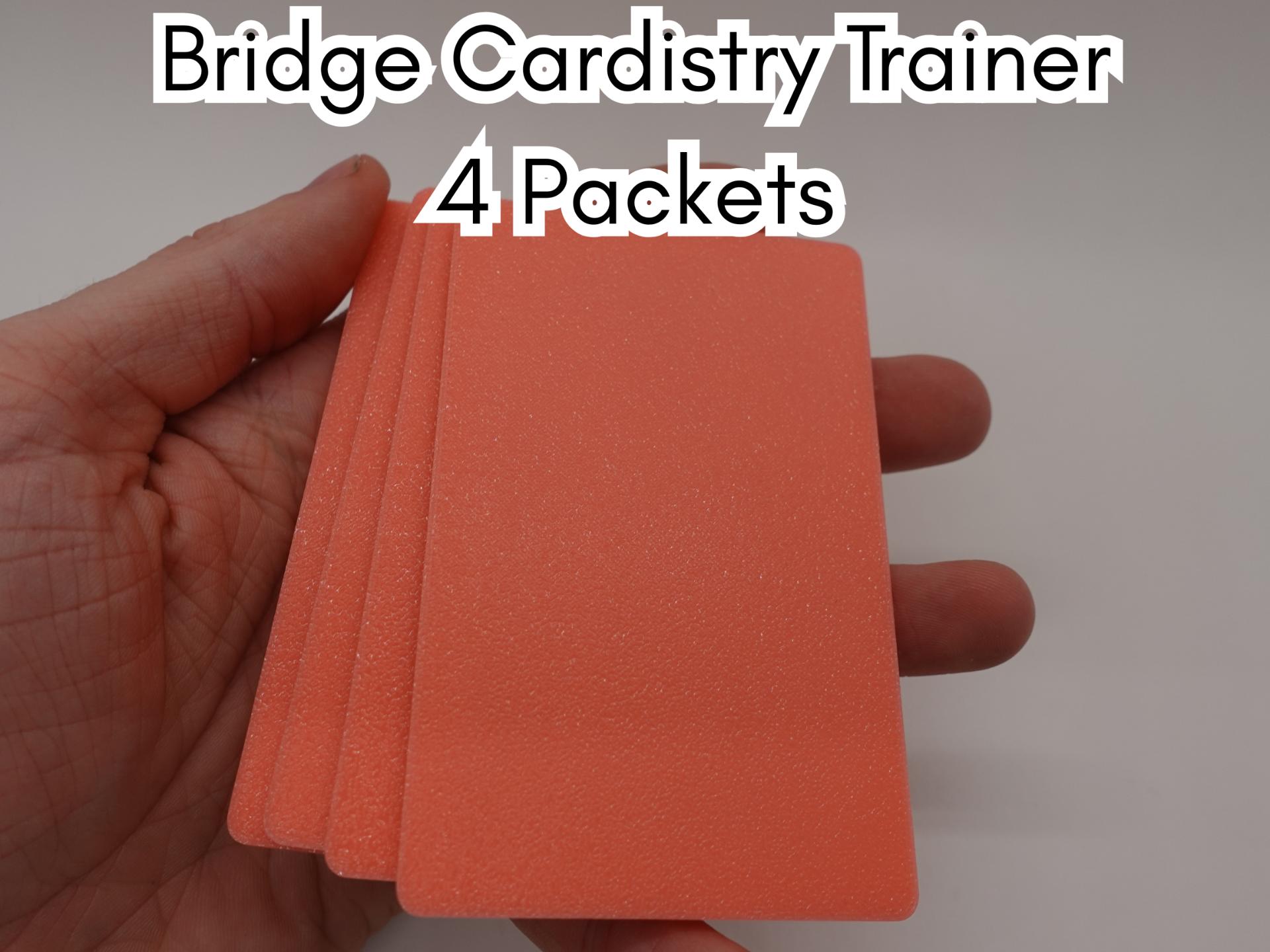 Bridge Caridstry Trainer 4 Packet
