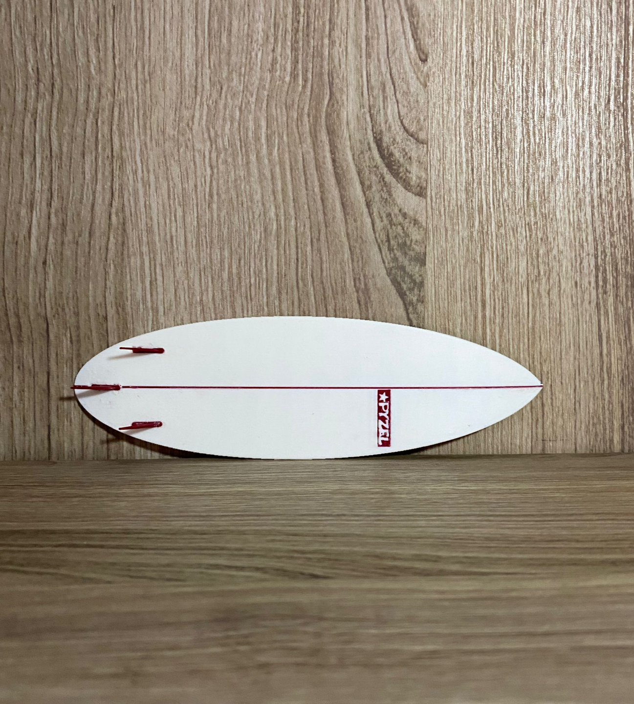 Pyzel surfboard mockup