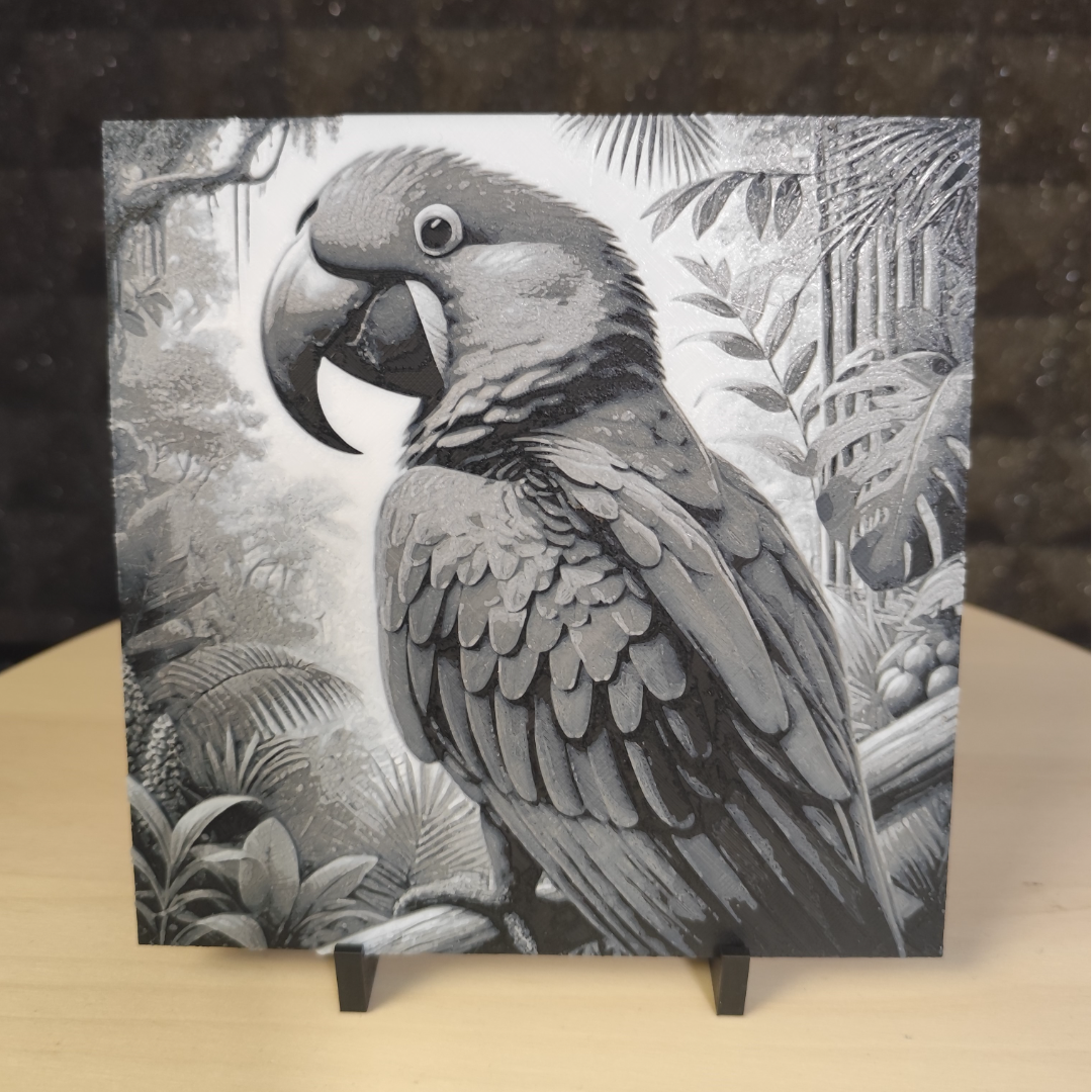 Hyacinth Macaw - Parrot - HueForge