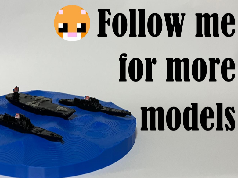 Battleship Kampfscene Model