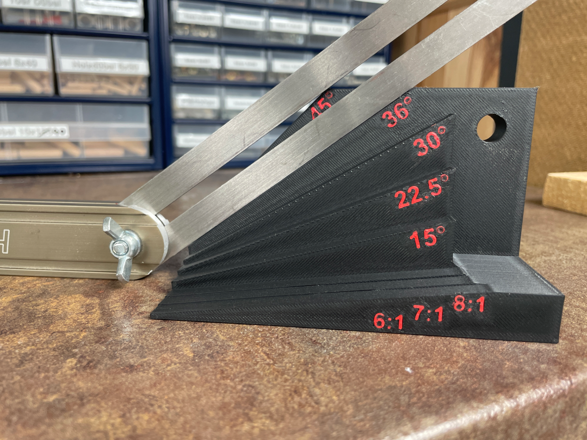 Bevel gauge Block