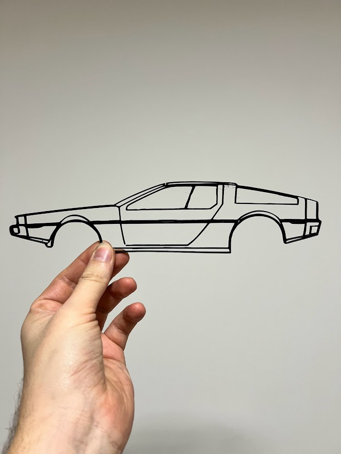 Delorean DMC-12 Silhouette