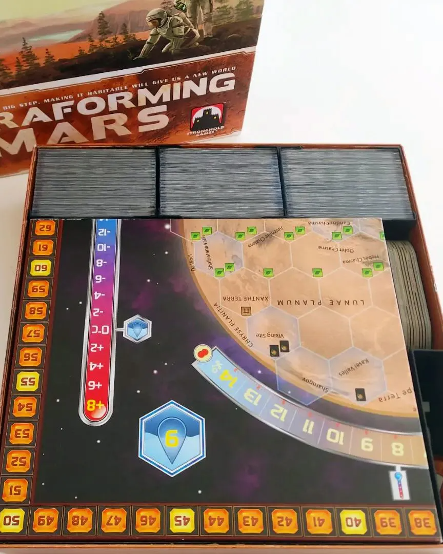 Terraforming Mars insert organizer