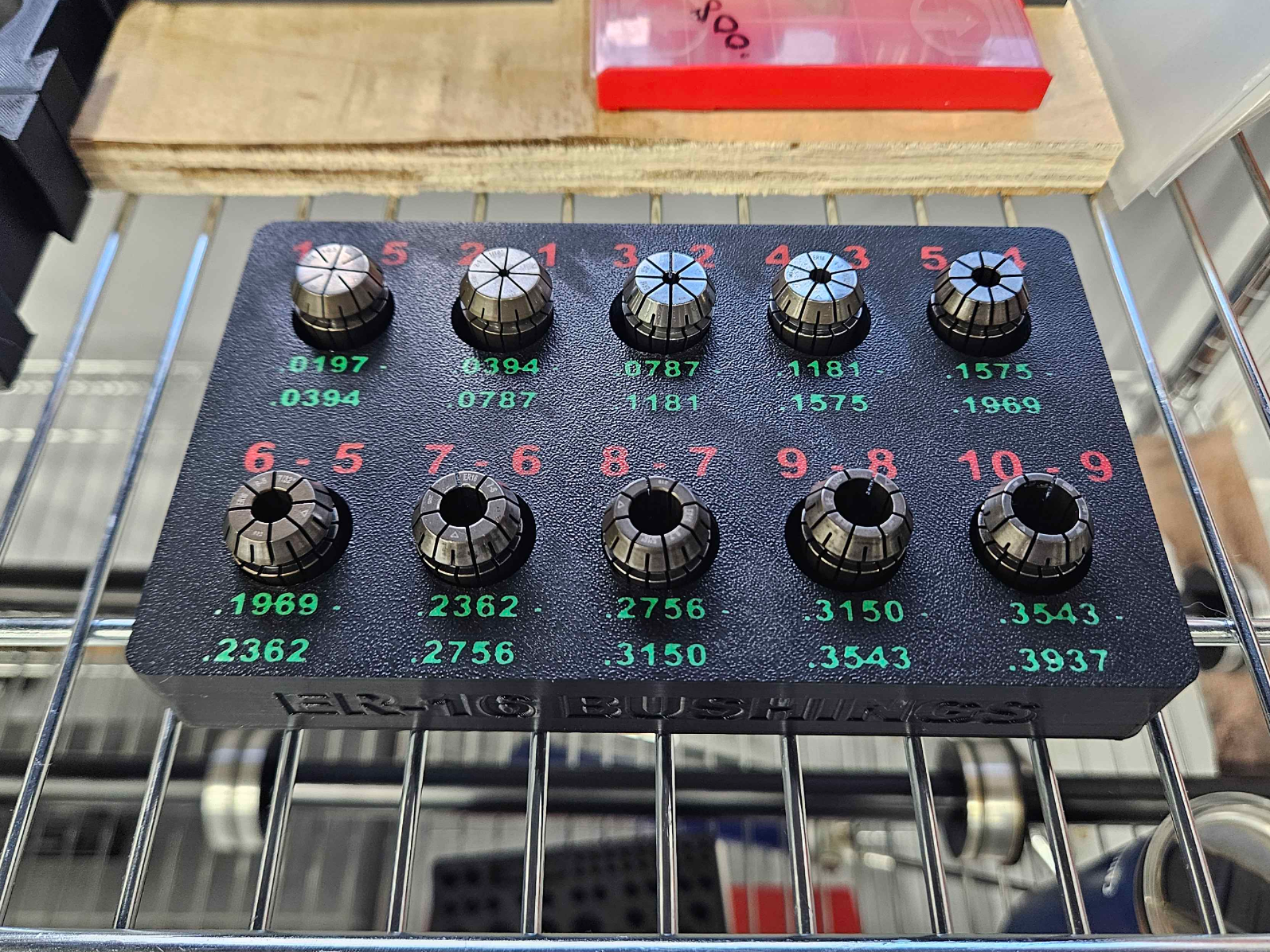 ER16 Collet Holder / Organizer