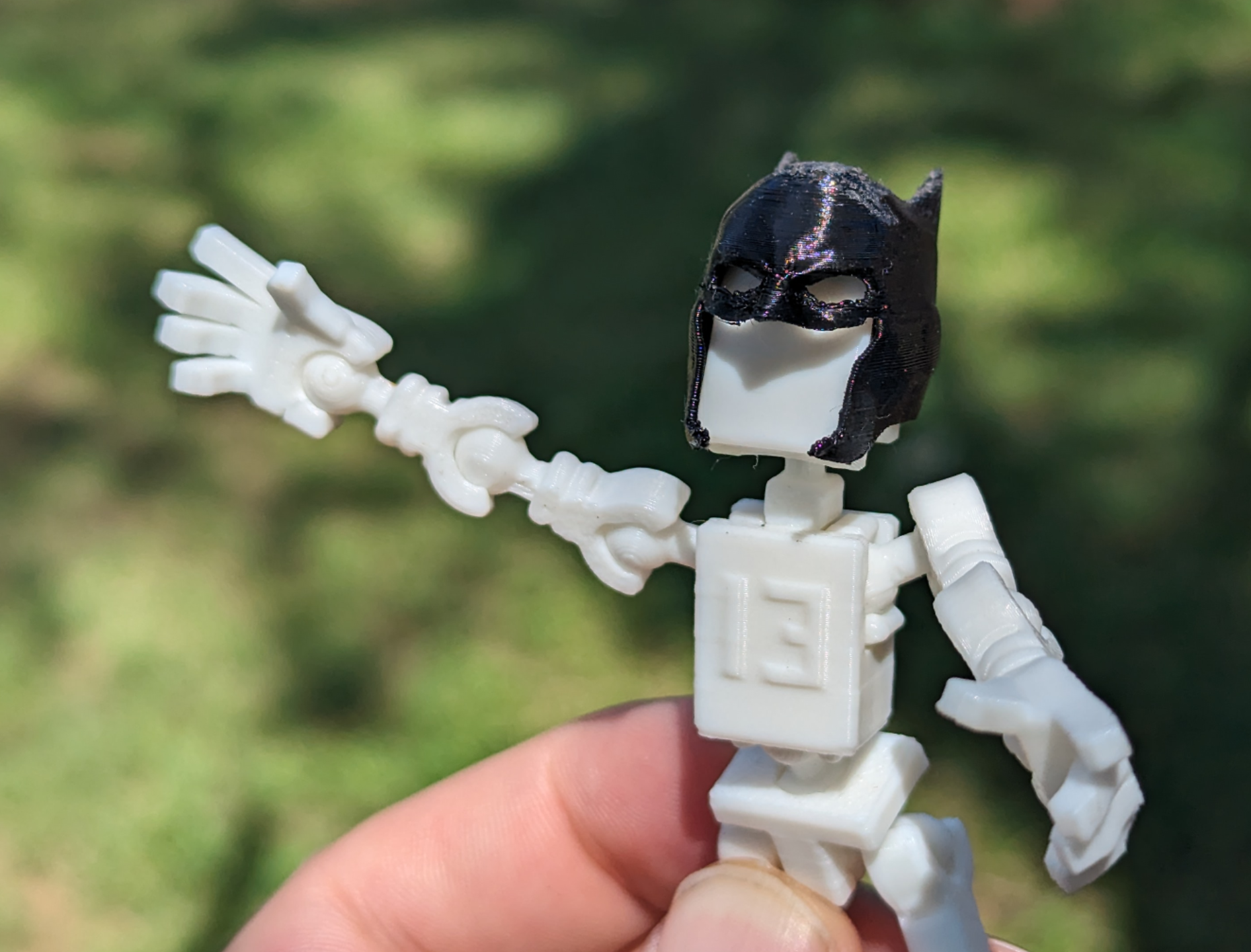 mini13 batman helmet