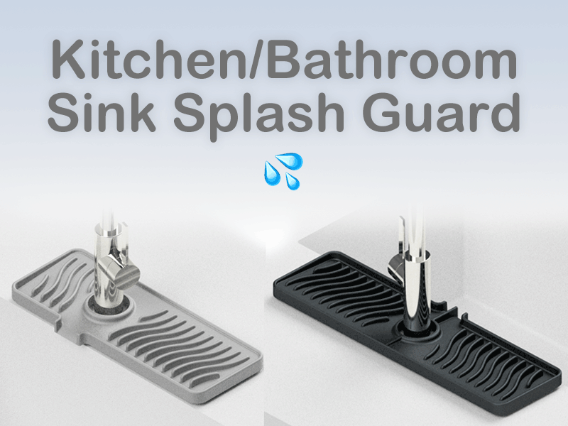 Kitchen Bathroom Sink Splash Guard | 厨房浴室水龙头防溅沥水垫
