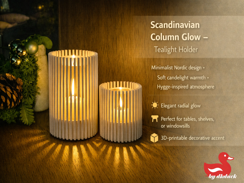 Scandinavian Column Glow