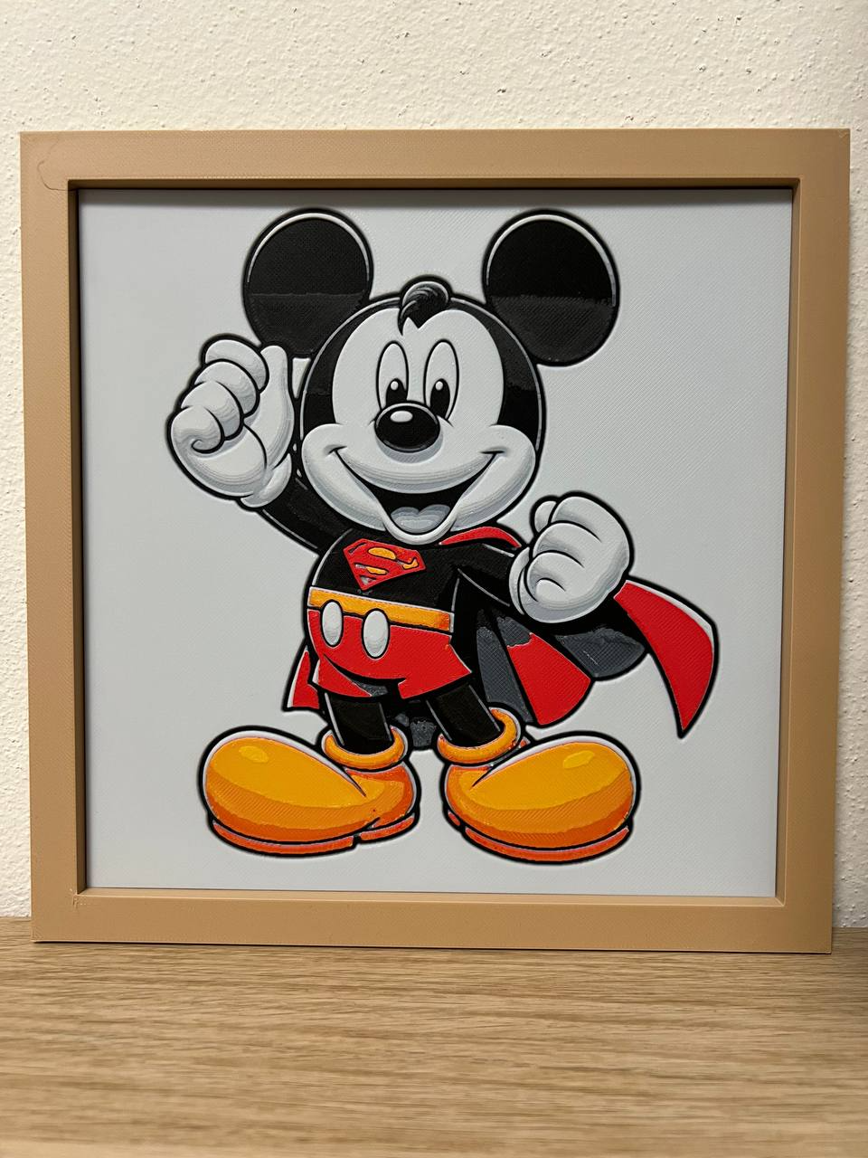 Mickey Mouse - Superman - HueForge