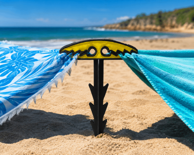 Double clip for beach towels | Anchor | Strake