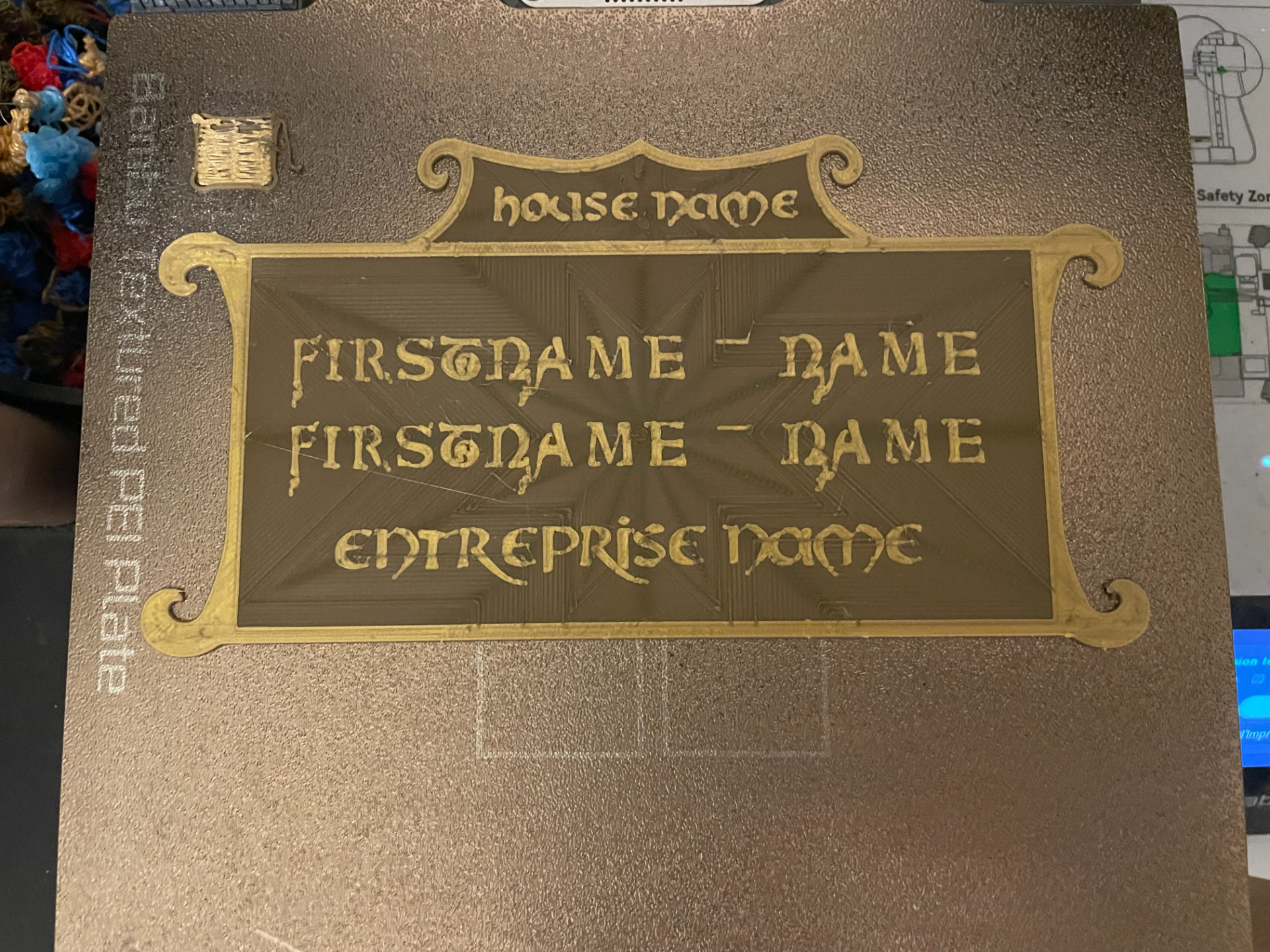 DISPLAY PANNEL (for Letter box)