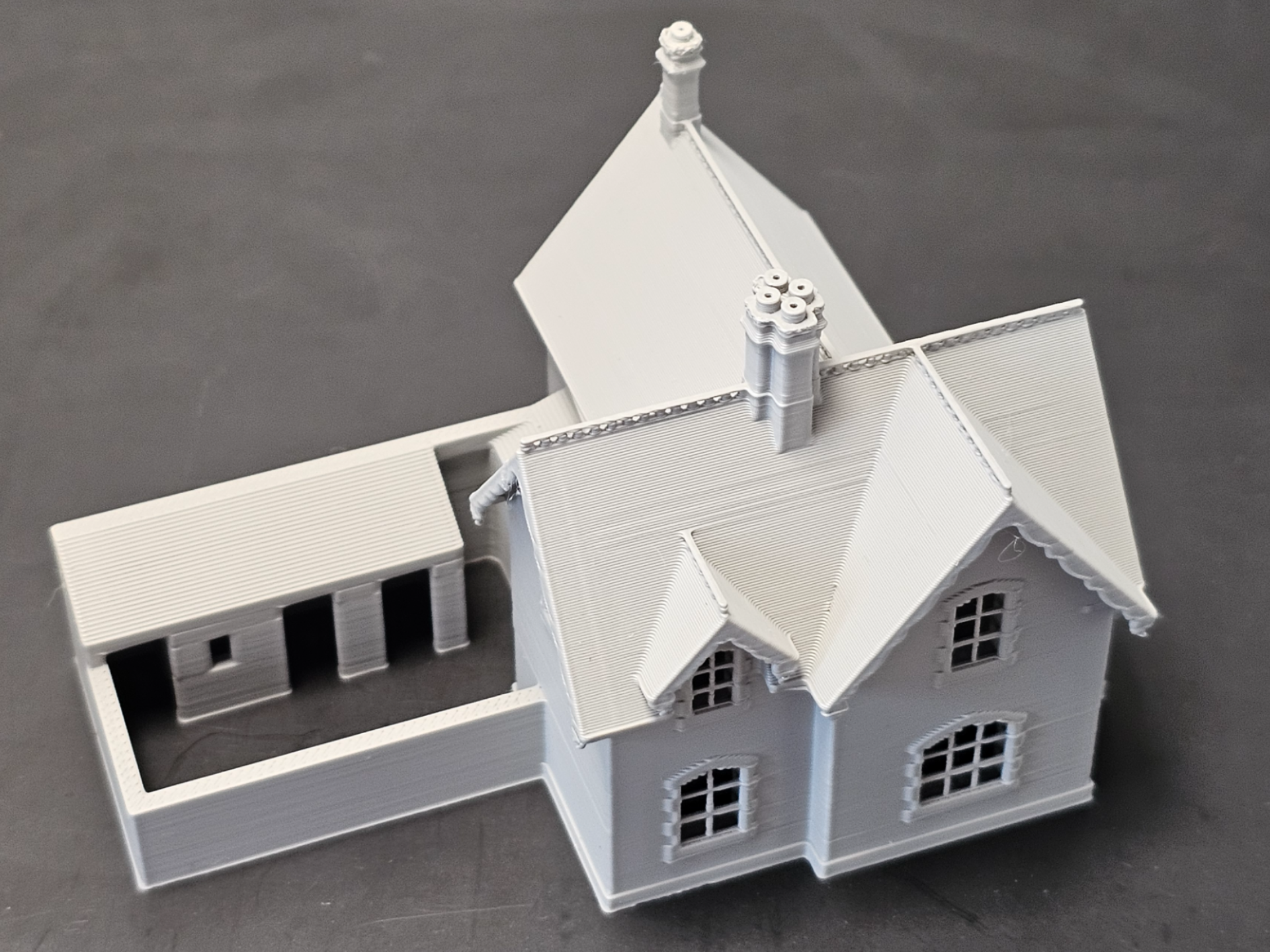N-gauge Railway Station-Master's House