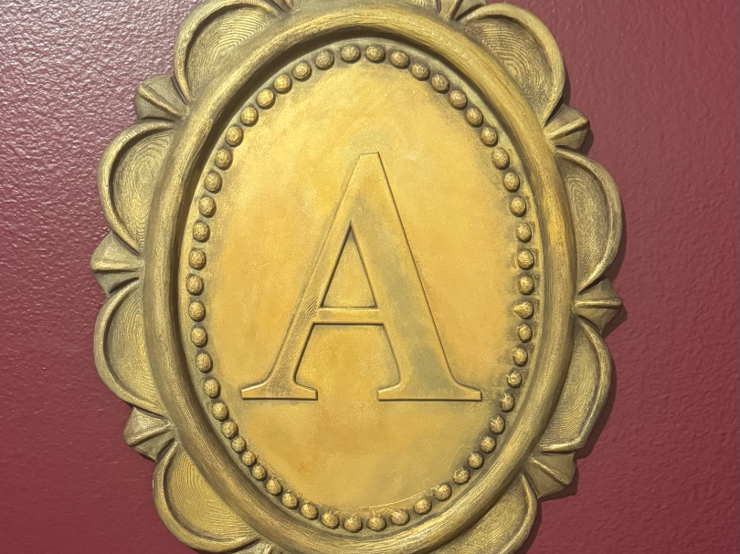Monogram Letter Wall Art