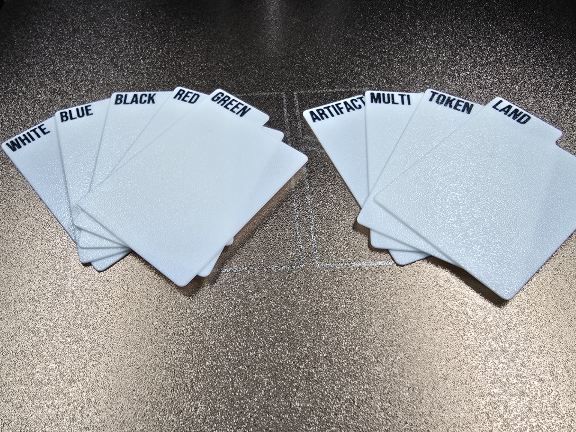 MTG Card Organization Dividers