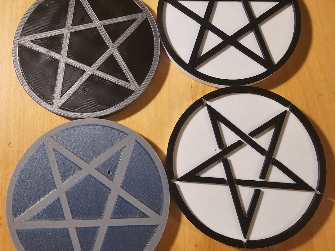 Pentagram Incense Holder