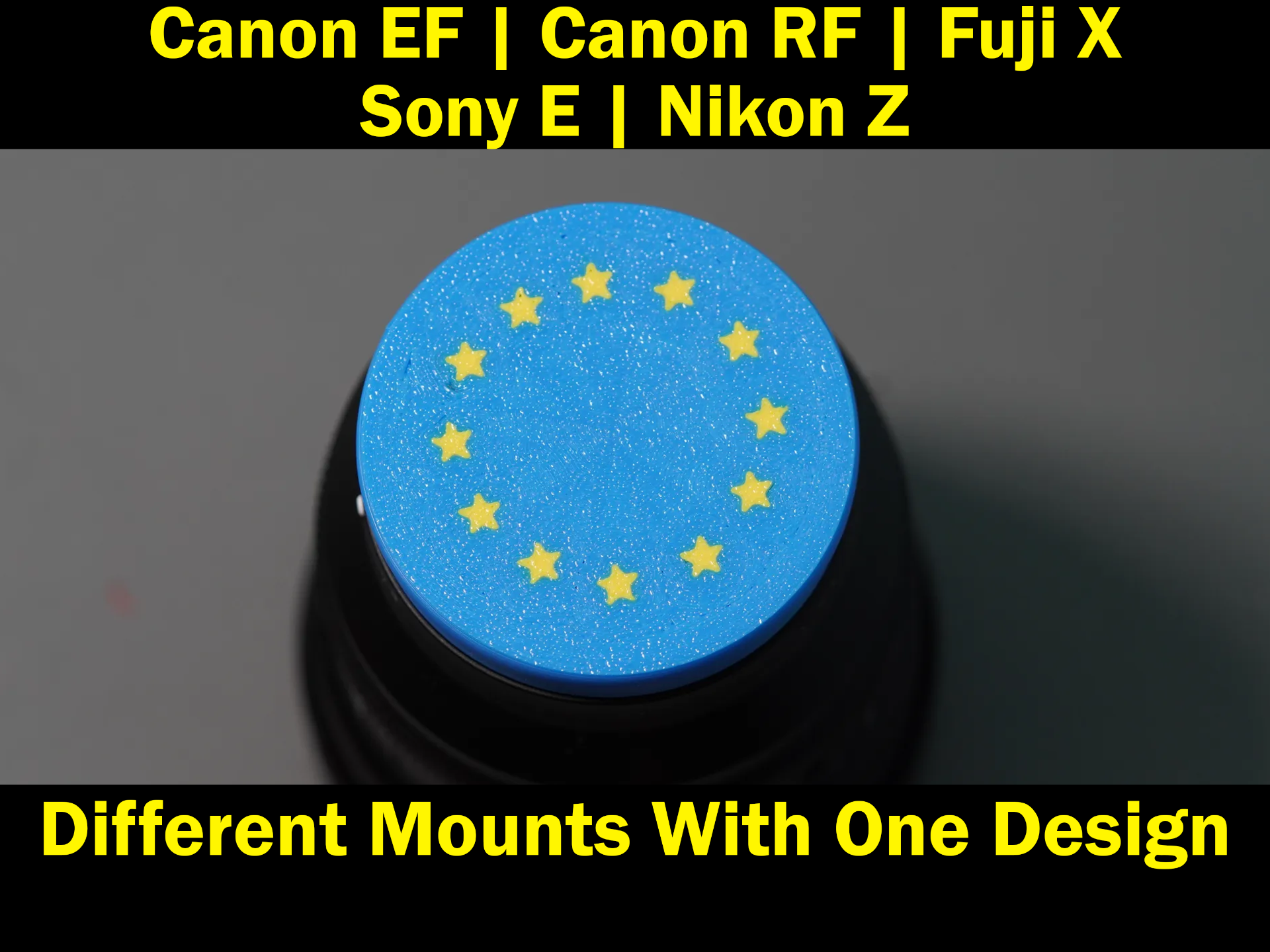 Rear Lens Cap-EU Seal-SonyE,NokonZ,FujiX,CanonRFEF