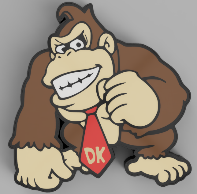 LIGHTBOX DONKEY-KONG