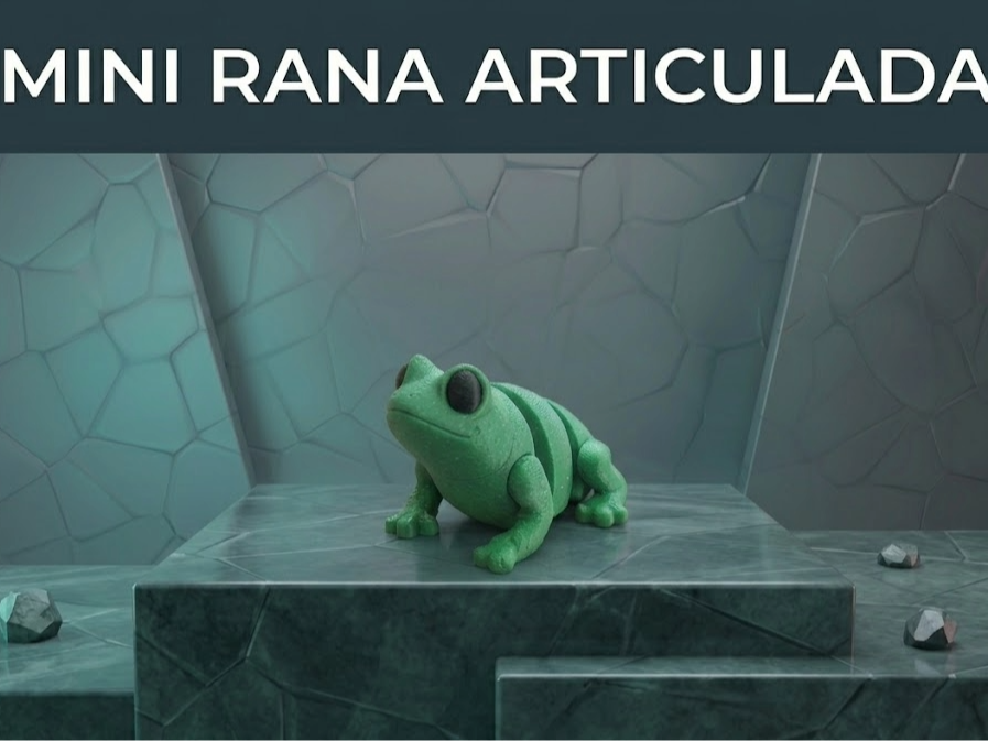 Mini rana articulada