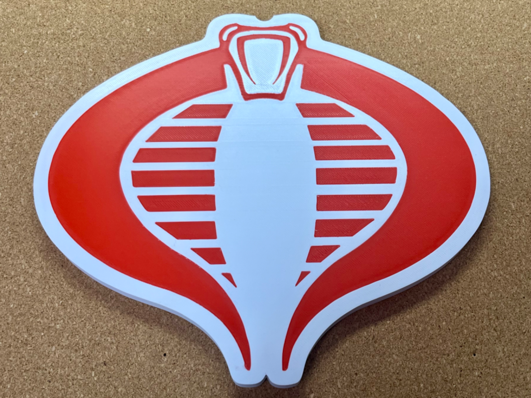G.I. Joe Cobra Emblem Wall Art