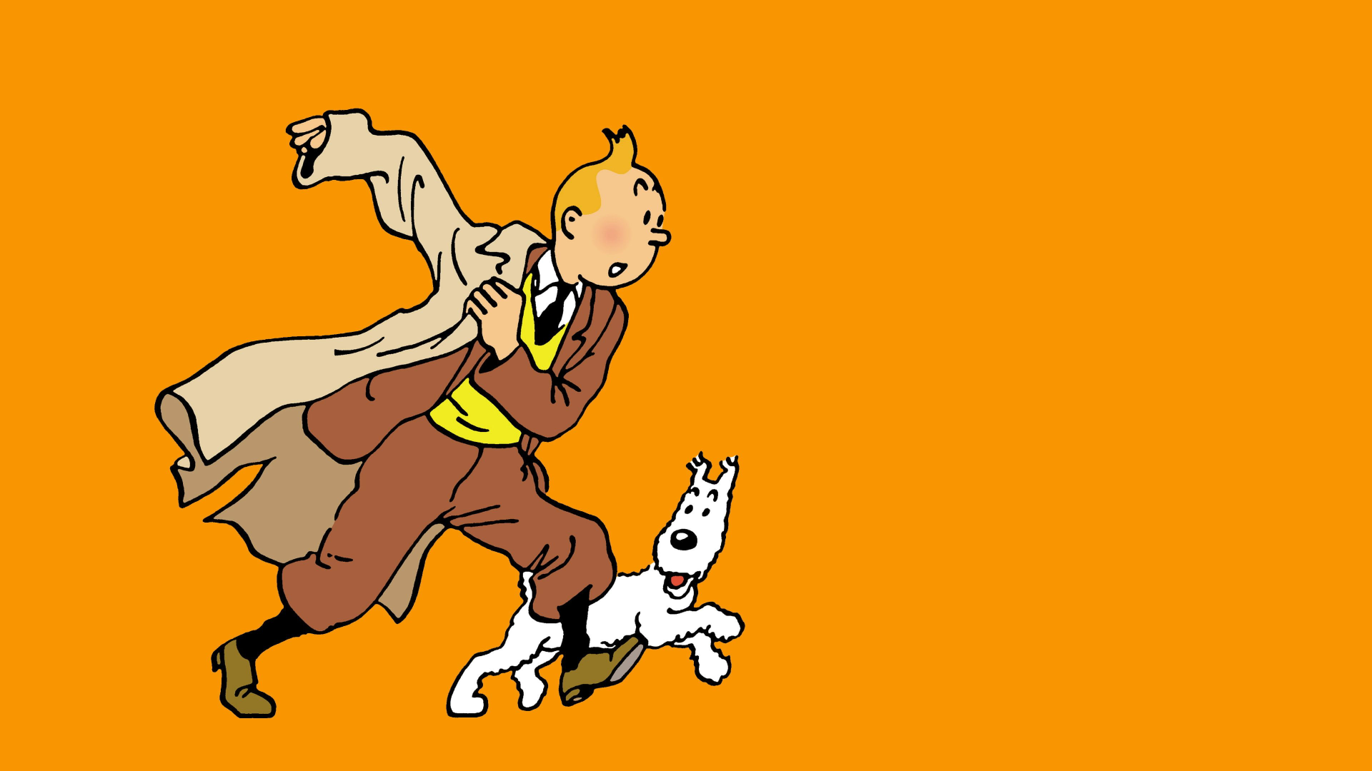 TIntin with Milou